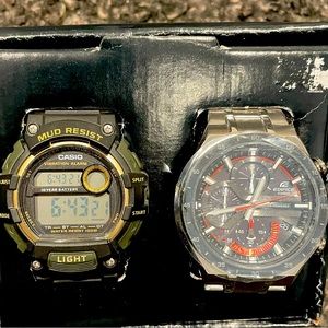 Casio Work and Play watch set